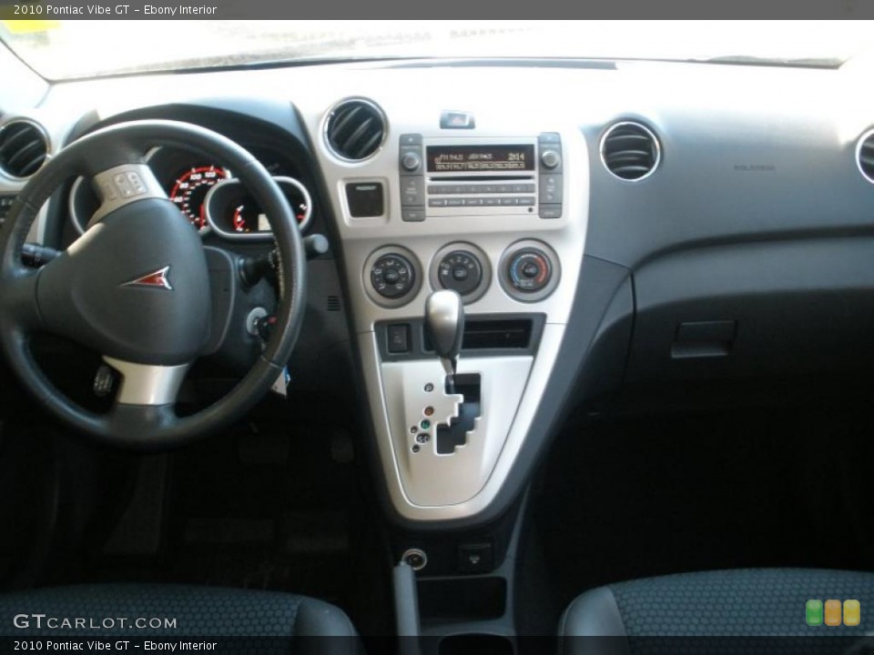 Ebony Interior Dashboard for the 2010 Pontiac Vibe GT #40121479