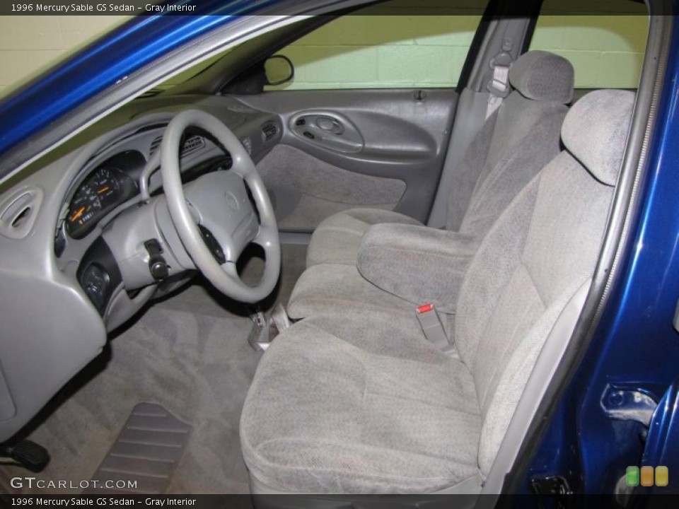 Gray Interior Photo for the 1996 Mercury Sable GS Sedan #40123115