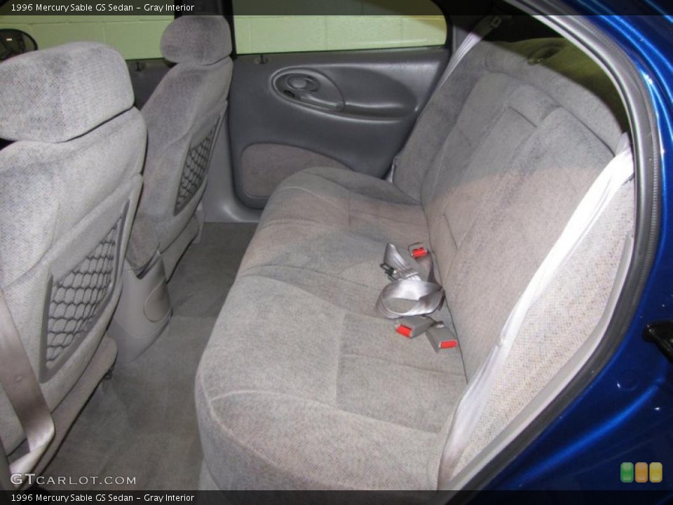 Gray Interior Photo for the 1996 Mercury Sable GS Sedan #40123131
