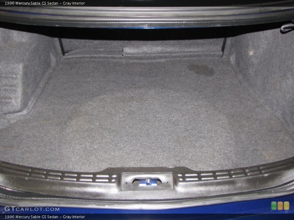Gray Interior Trunk for the 1996 Mercury Sable GS Sedan #40123163