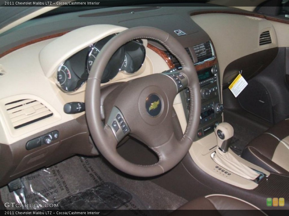 Cocoa/Cashmere Interior Prime Interior for the 2011 Chevrolet Malibu LTZ #40124492