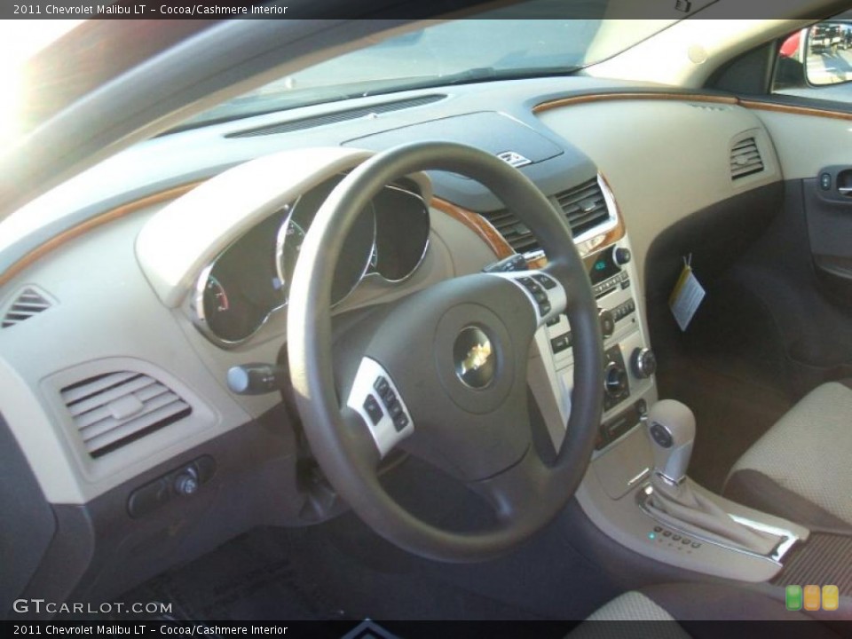 Cocoa/Cashmere Interior Dashboard for the 2011 Chevrolet Malibu LT #40125284