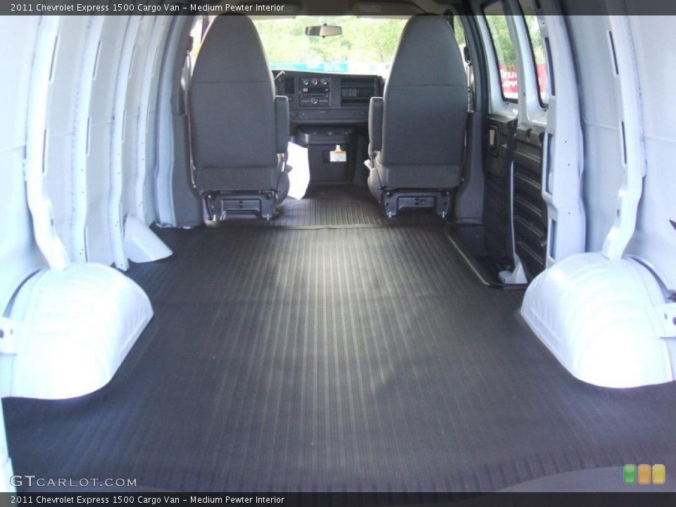 Medium Pewter Interior Trunk for the 2011 Chevrolet Express 1500 Cargo Van #40125676
