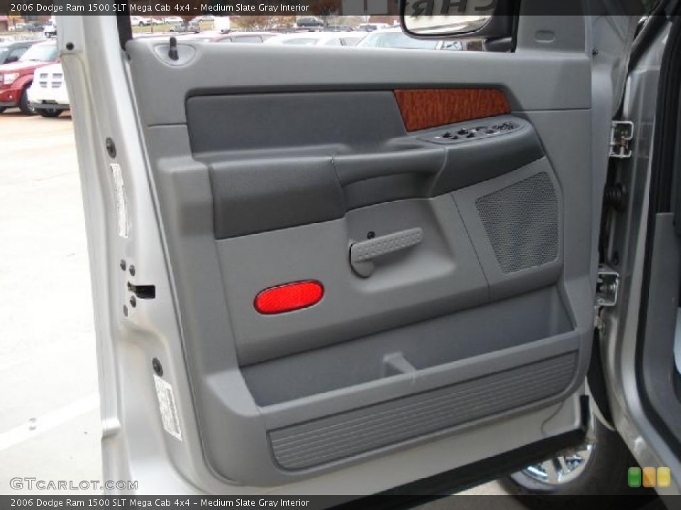 Medium Slate Gray Interior Door Panel for the 2006 Dodge Ram 1500 SLT Mega Cab 4x4 #40125848