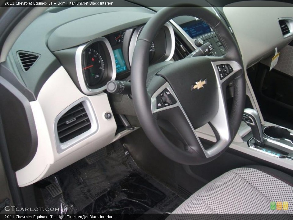 Light Titanium/Jet Black Interior Prime Interior for the 2011 Chevrolet Equinox LT #40125876