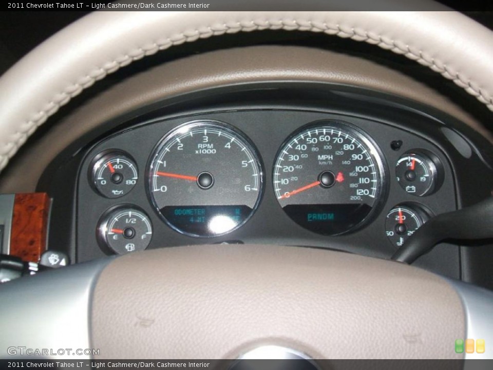Light Cashmere/Dark Cashmere Interior Gauges for the 2011 Chevrolet Tahoe LT #40126220