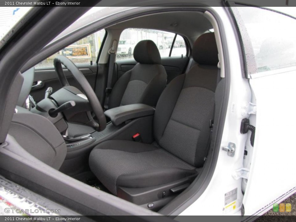 Ebony Interior Photo for the 2011 Chevrolet Malibu LT #40126408