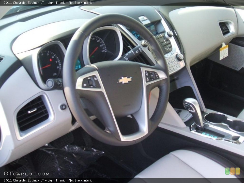 Light Titanium/Jet Black Interior Dashboard for the 2011 Chevrolet Equinox LT #40126904