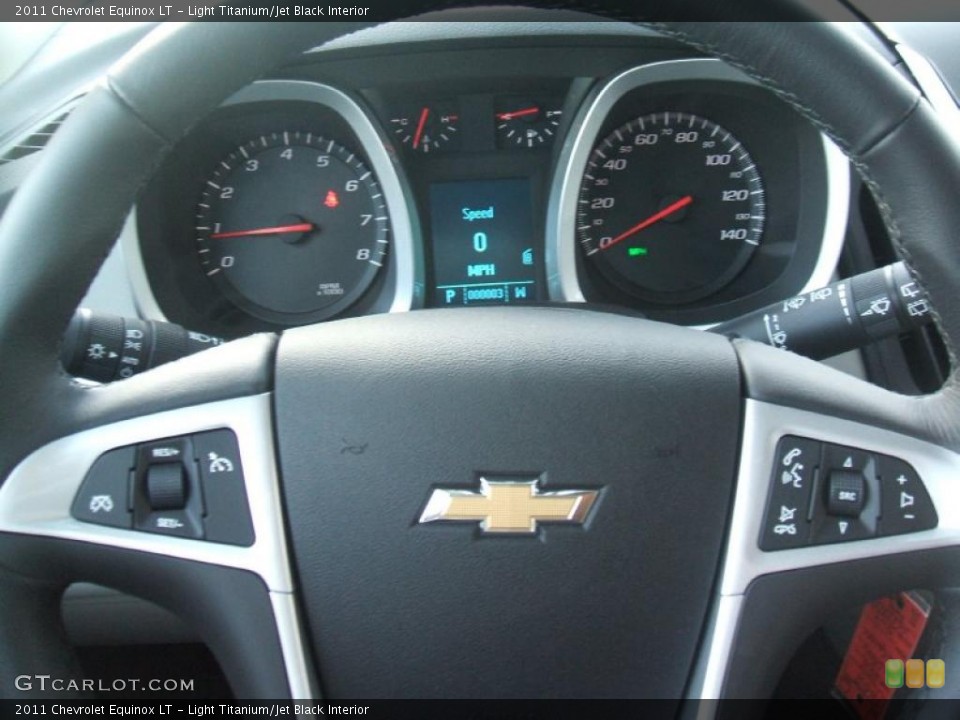 Light Titanium/Jet Black Interior Gauges for the 2011 Chevrolet Equinox LT #40126940