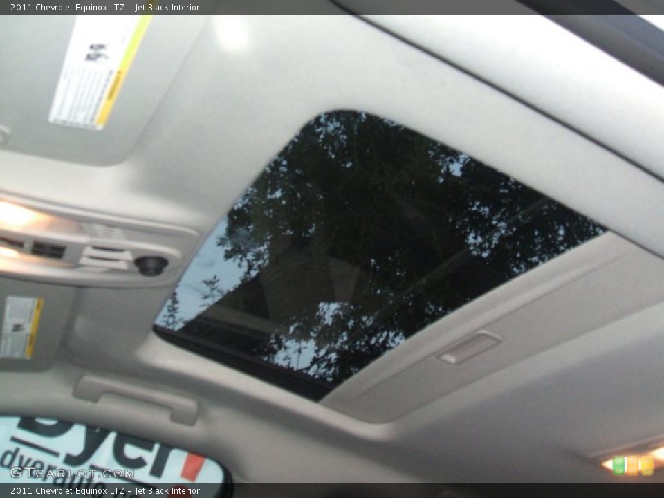 Jet Black Interior Sunroof for the 2011 Chevrolet Equinox LTZ #40127140