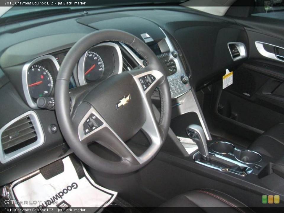 Jet Black Interior Prime Interior for the 2011 Chevrolet Equinox LTZ #40127152