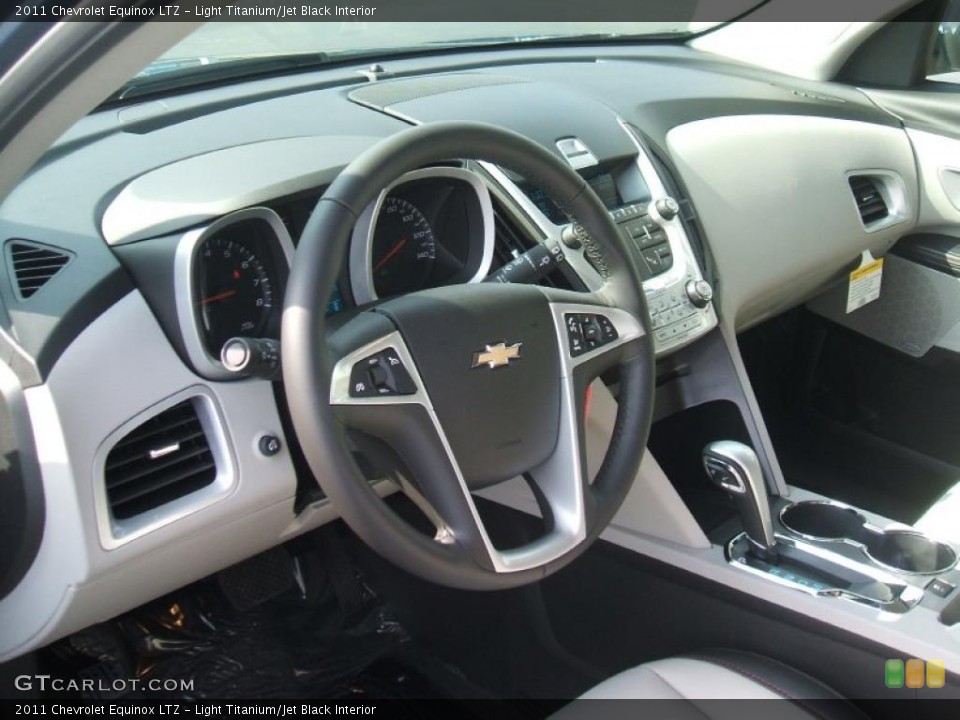 Light Titanium/Jet Black Interior Dashboard for the 2011 Chevrolet Equinox LTZ #40127464