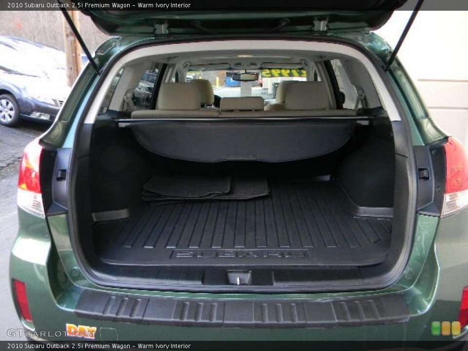 Warm Ivory Interior Trunk for the 2010 Subaru Outback 2.5i Premium Wagon #40129544