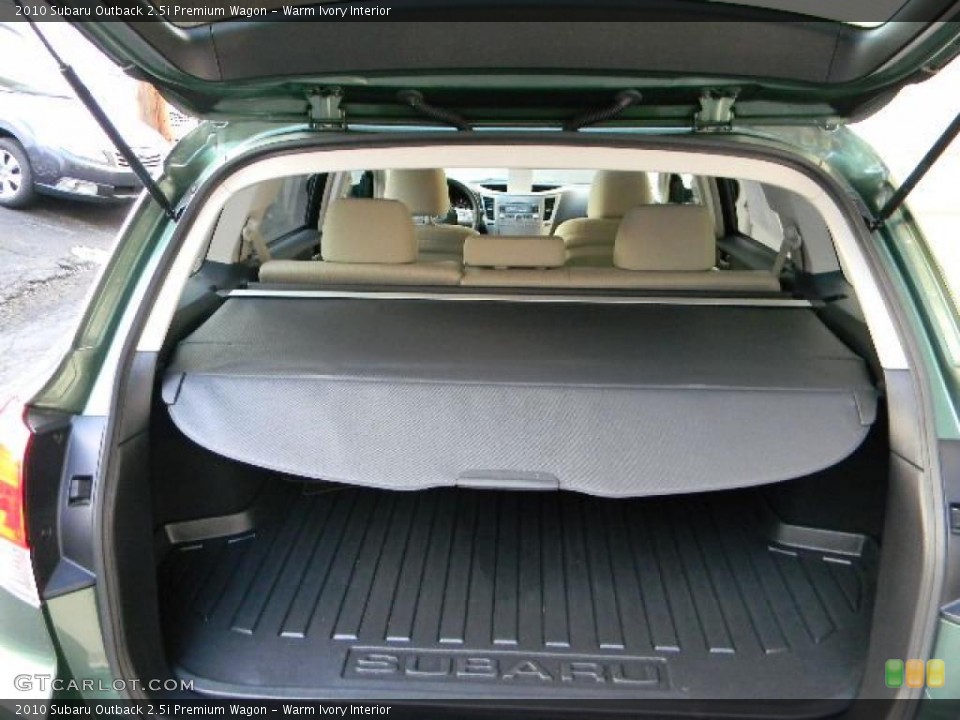 Warm Ivory Interior Trunk for the 2010 Subaru Outback 2.5i Premium Wagon #40129556
