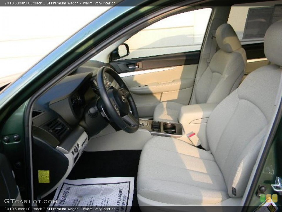 Warm Ivory Interior Photo for the 2010 Subaru Outback 2.5i Premium Wagon #40129608