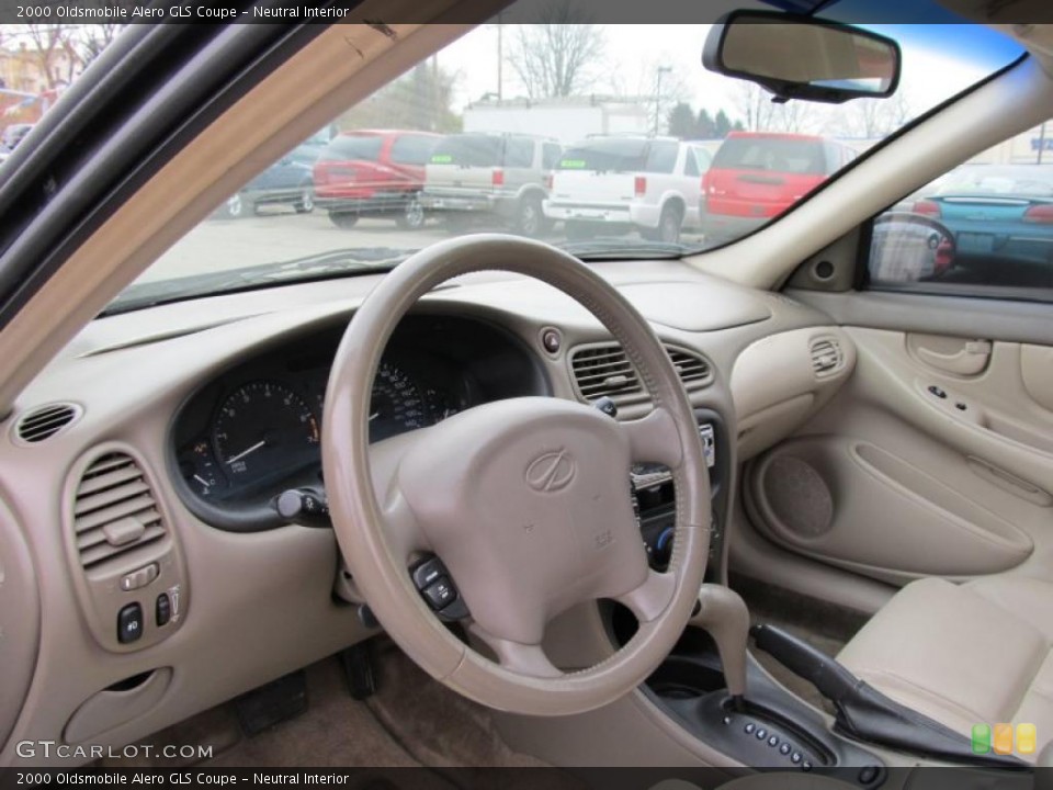 Neutral Interior Prime Interior for the 2000 Oldsmobile Alero GLS Coupe #40134853