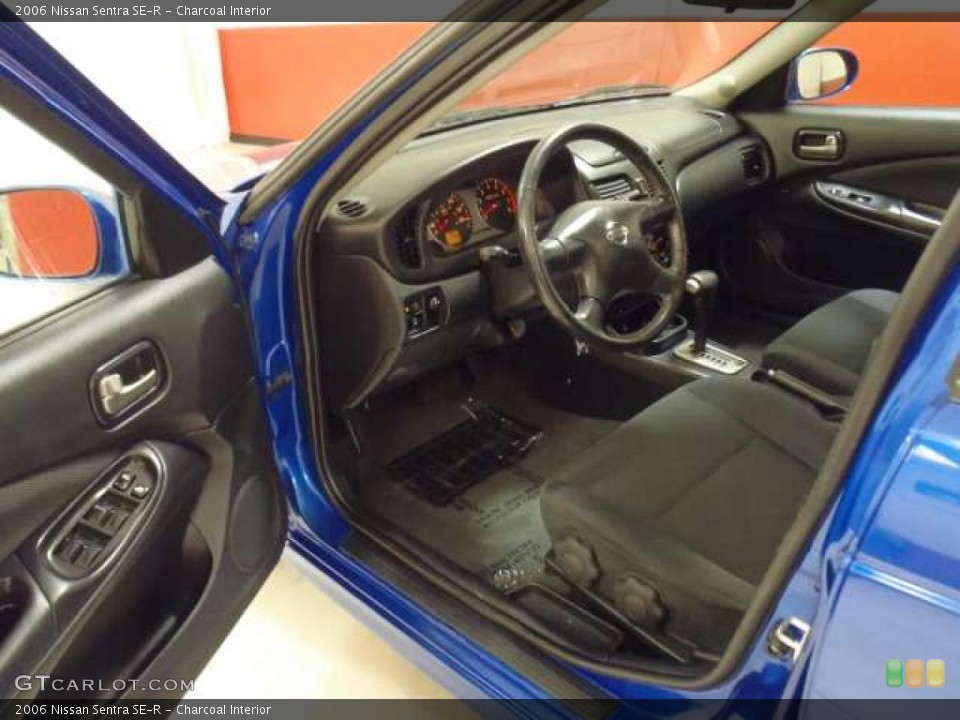 Charcoal Interior Dashboard for the 2006 Nissan Sentra SE-R #40134945