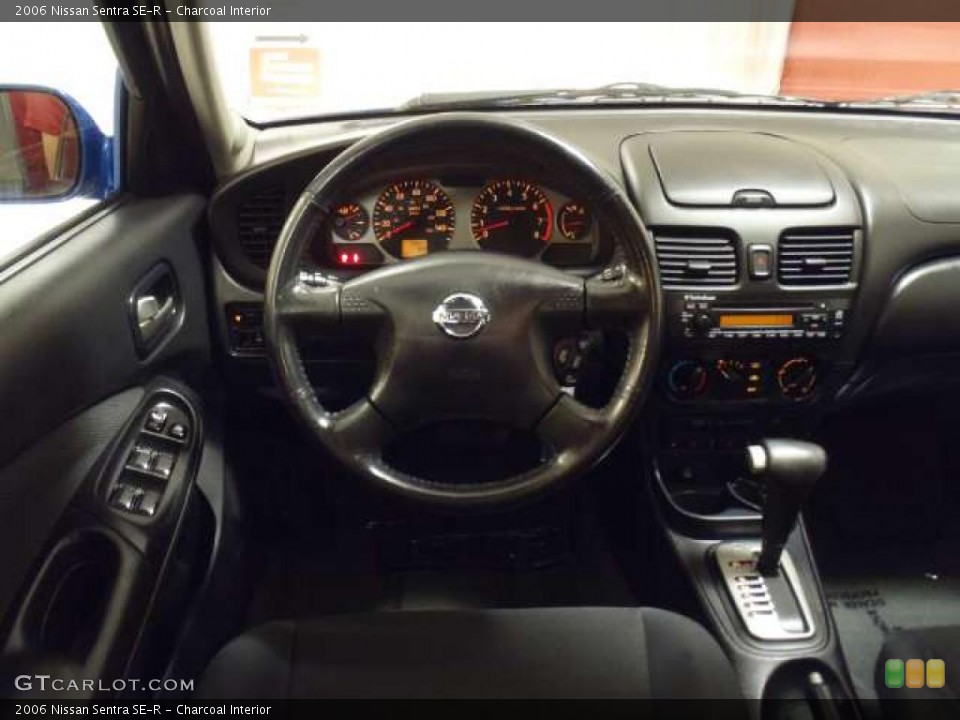 Charcoal Interior Dashboard for the 2006 Nissan Sentra SE-R #40134961