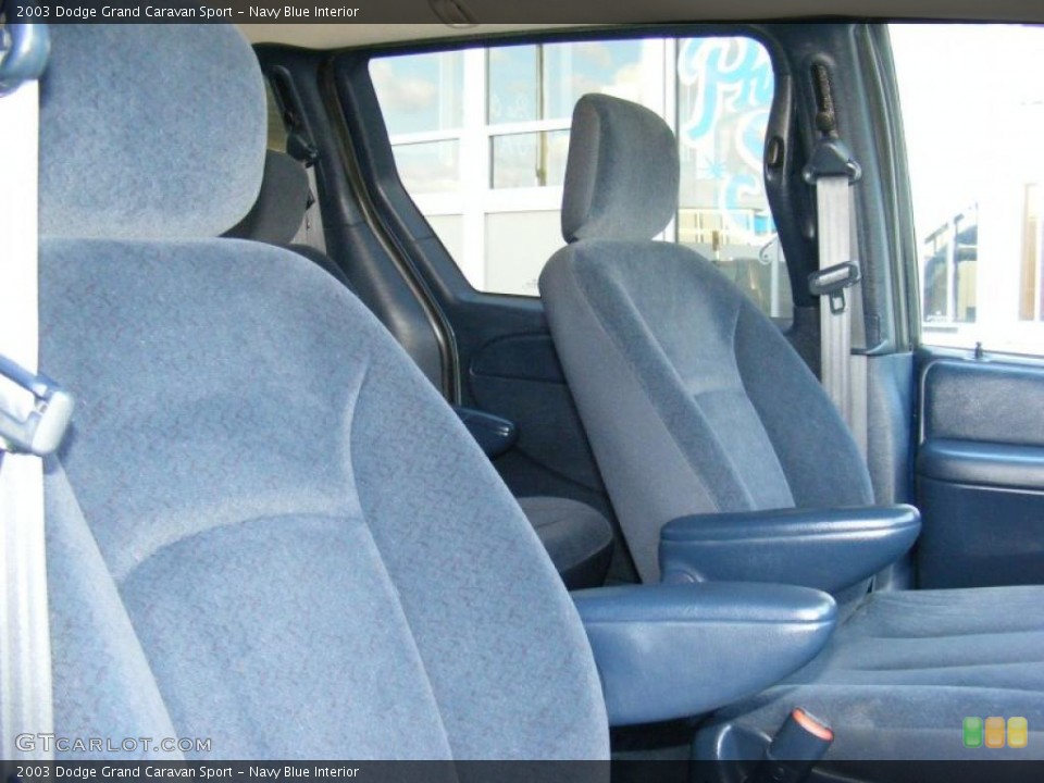 Navy Blue Interior Photo for the 2003 Dodge Grand Caravan Sport #40135469