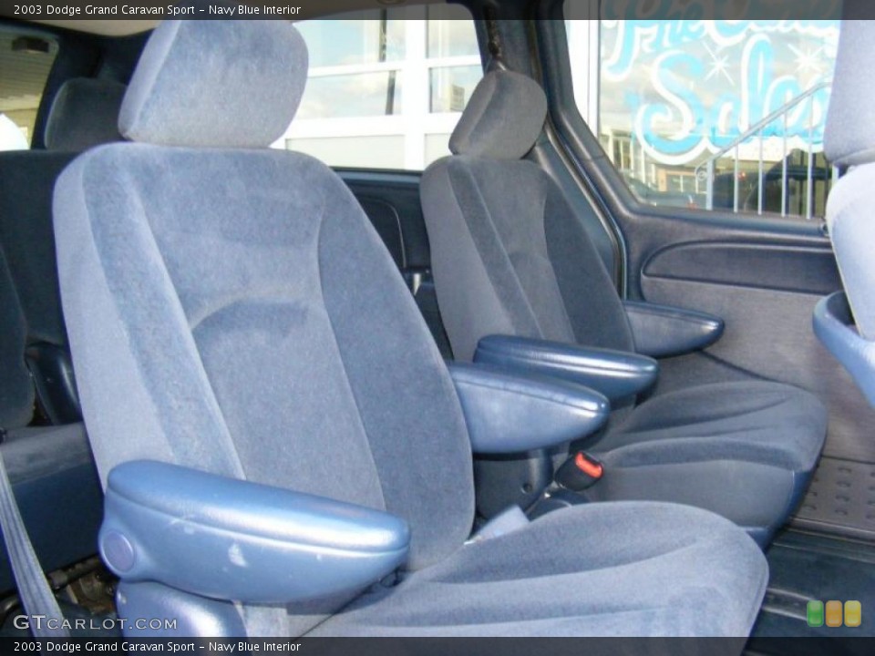 Navy Blue Interior Photo for the 2003 Dodge Grand Caravan Sport #40135485