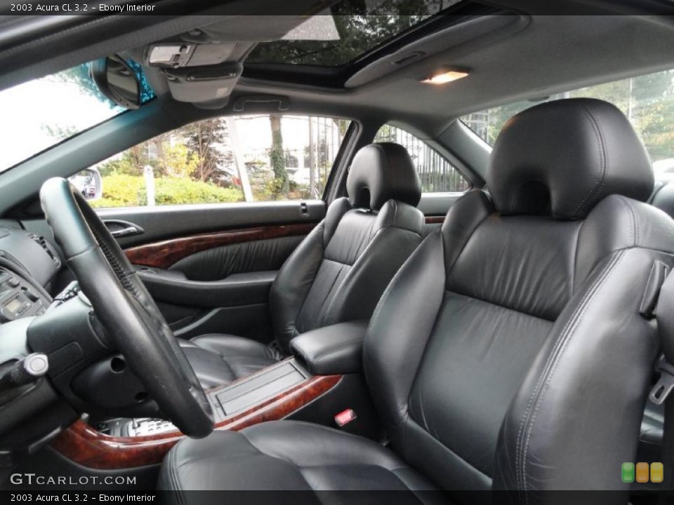 Ebony Interior Photo for the 2003 Acura CL 3.2 #40136393