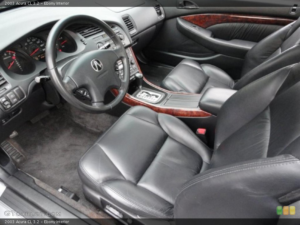 Ebony Interior Prime Interior for the 2003 Acura CL 3.2 #40136405