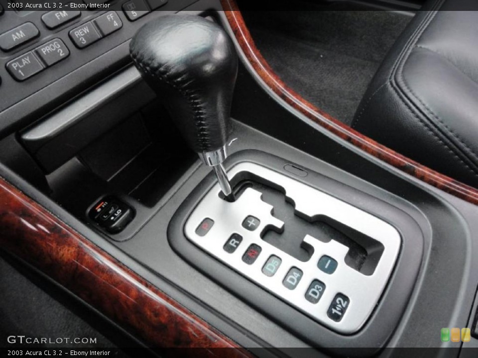Ebony Interior Transmission for the 2003 Acura CL 3.2 #40136461