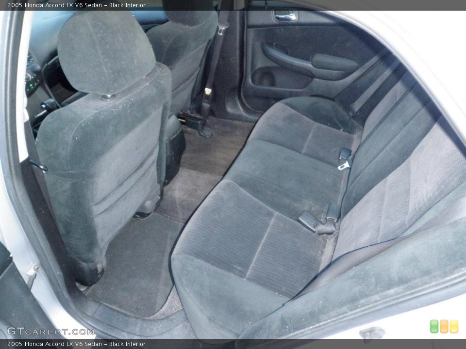 Black Interior Photo for the 2005 Honda Accord LX V6 Sedan #40136841