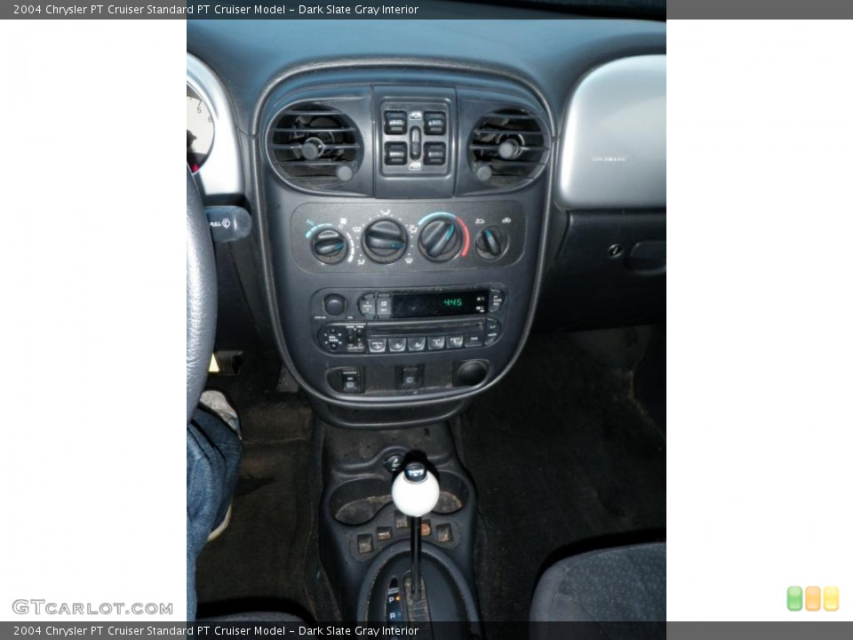 Dark Slate Gray Interior Controls for the 2004 Chrysler PT Cruiser  #40137321