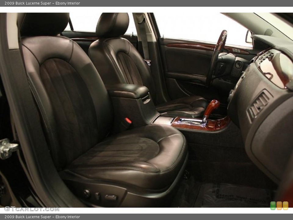 Ebony Interior Photo for the 2009 Buick Lucerne Super #40138393