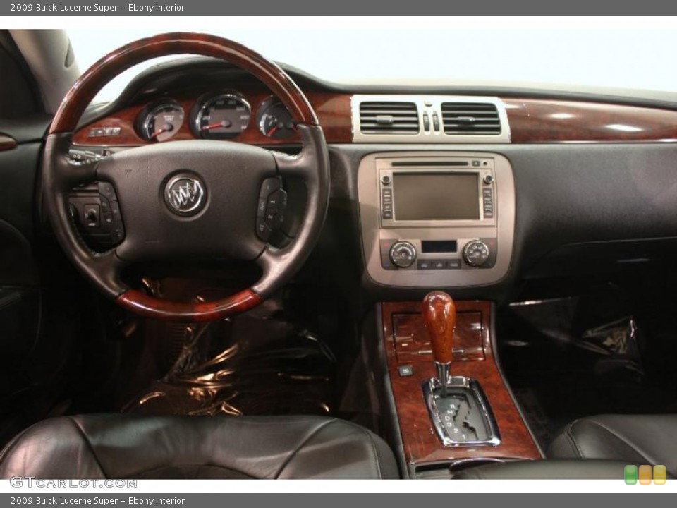 Ebony Interior Dashboard for the 2009 Buick Lucerne Super #40138437