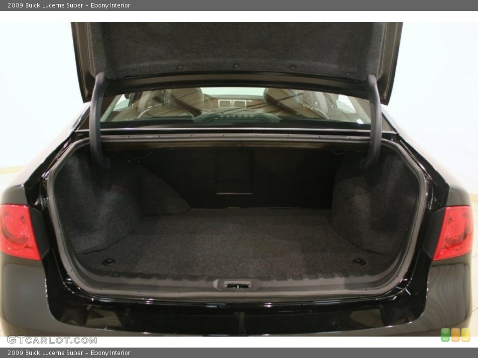 Ebony Interior Trunk for the 2009 Buick Lucerne Super #40138453