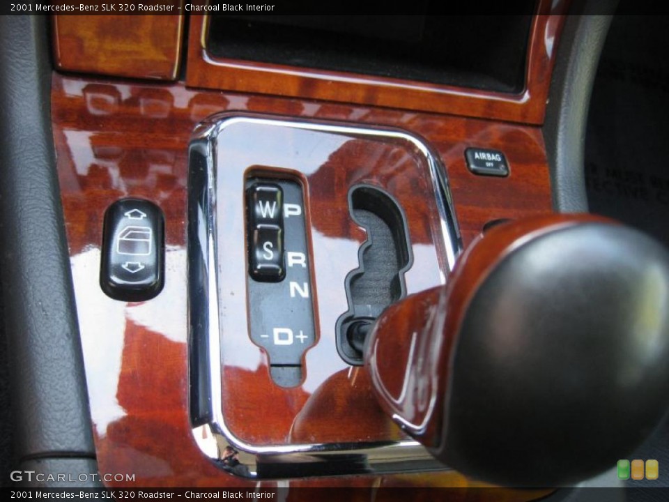 Charcoal Black Interior Transmission for the 2001 Mercedes-Benz SLK 320 Roadster #40138681