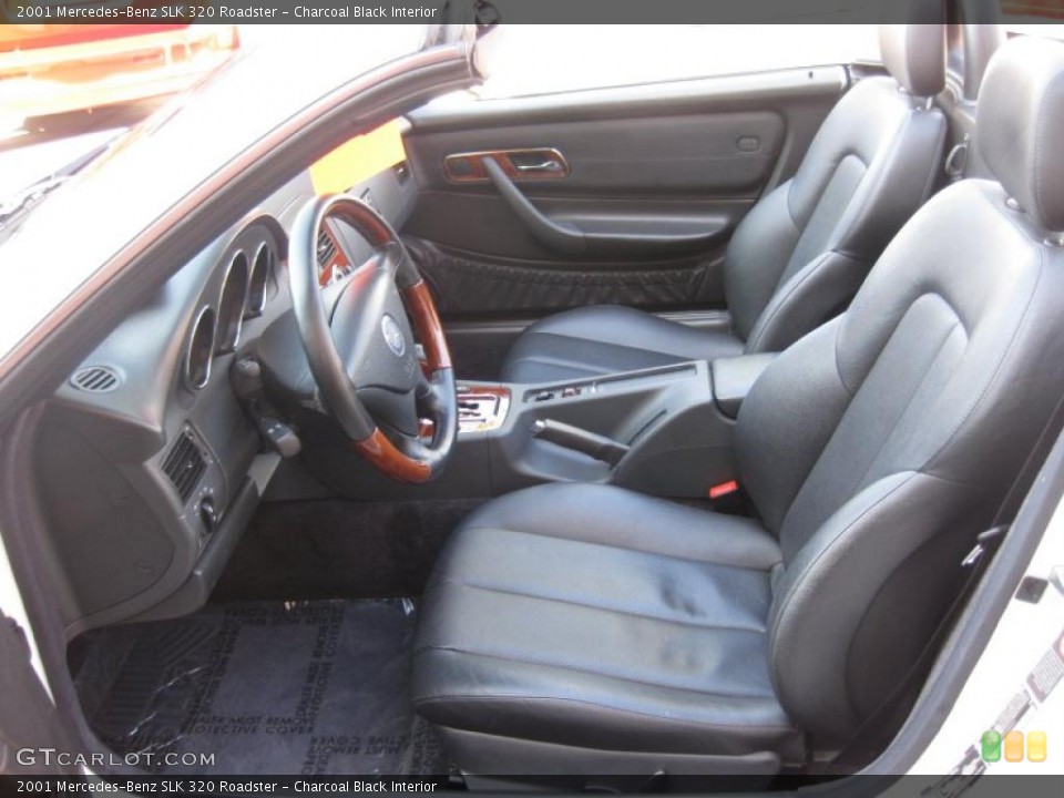 Charcoal Black Interior Photo for the 2001 Mercedes-Benz SLK 320 Roadster #40138757