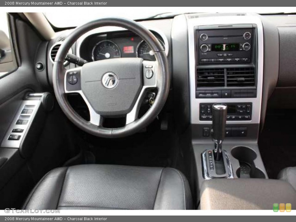 Charcoal Black Interior Dashboard for the 2008 Mercury Mountaineer AWD #40139645