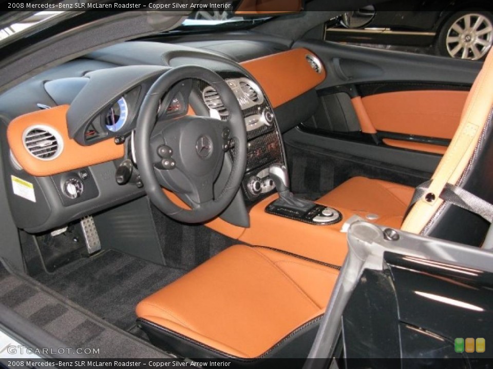 Copper Silver Arrow Interior Photo for the 2008 Mercedes-Benz SLR McLaren Roadster #40140101