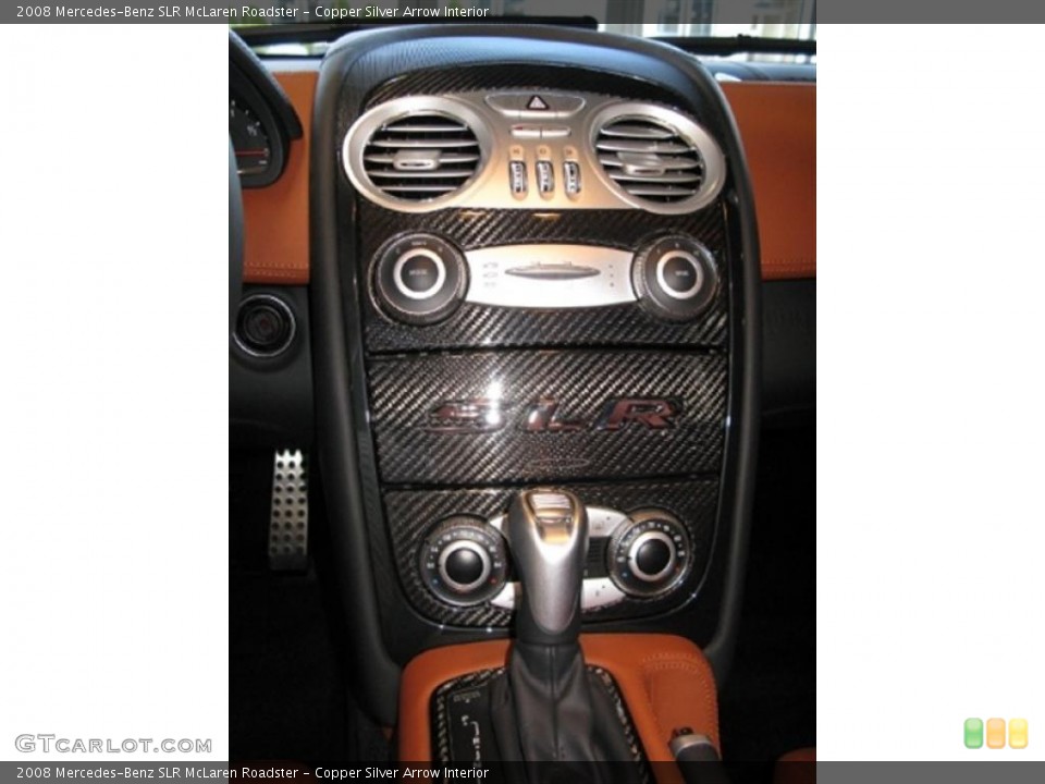 Copper Silver Arrow Interior Controls for the 2008 Mercedes-Benz SLR McLaren Roadster #40140165