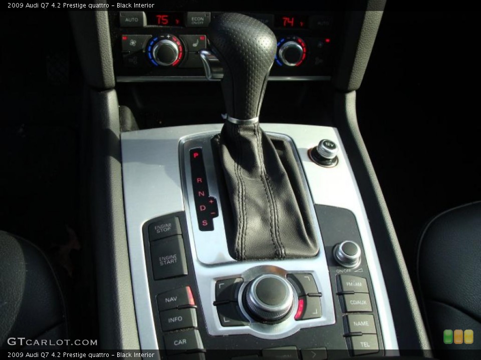 Black Interior Transmission for the 2009 Audi Q7 4.2 Prestige quattro #40143157
