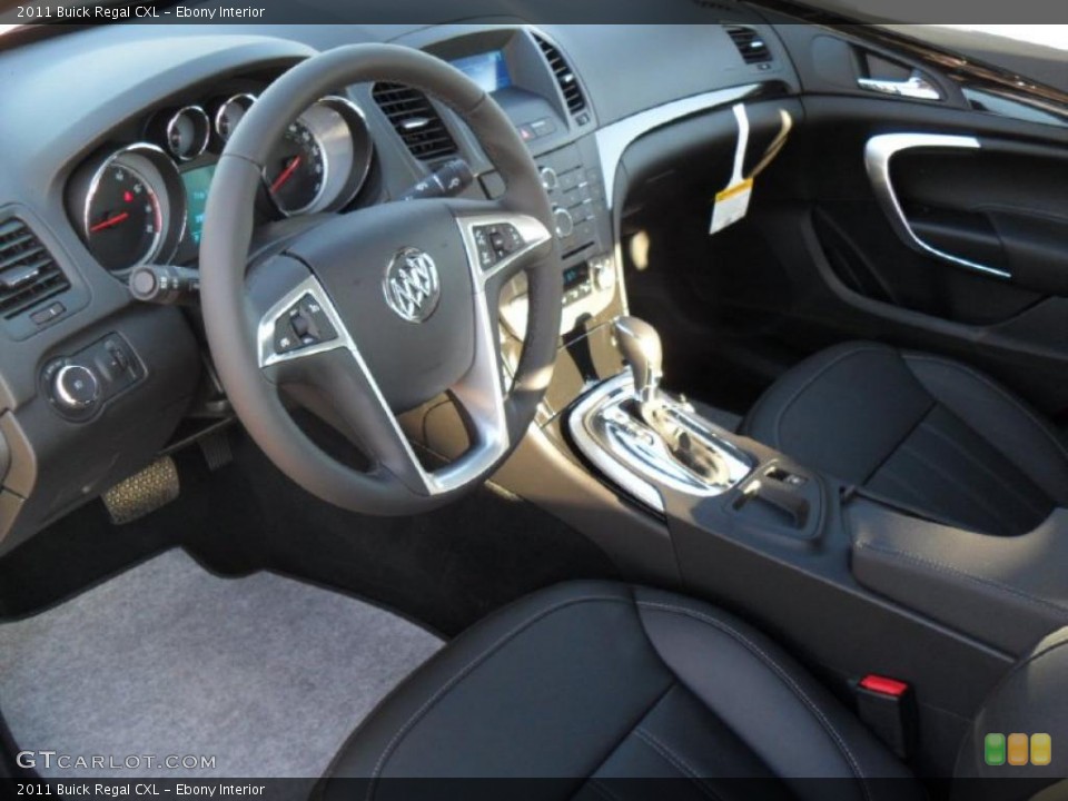 Ebony Interior Prime Interior for the 2011 Buick Regal CXL #40147229