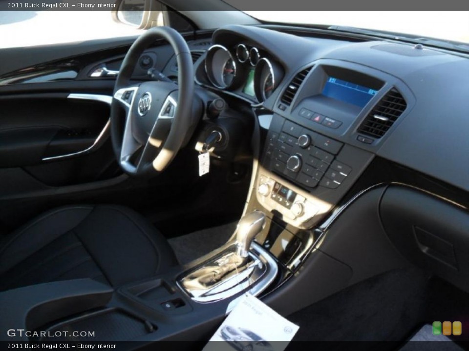Ebony Interior Controls for the 2011 Buick Regal CXL #40147594