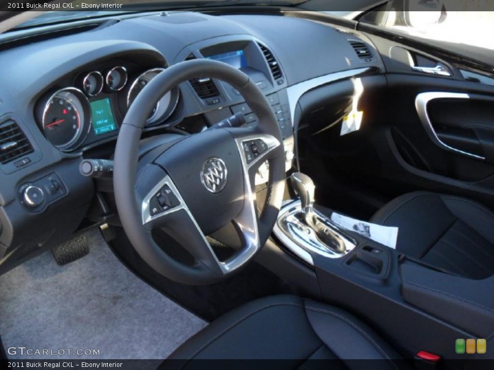 Ebony Interior Prime Interior for the 2011 Buick Regal CXL #40147673