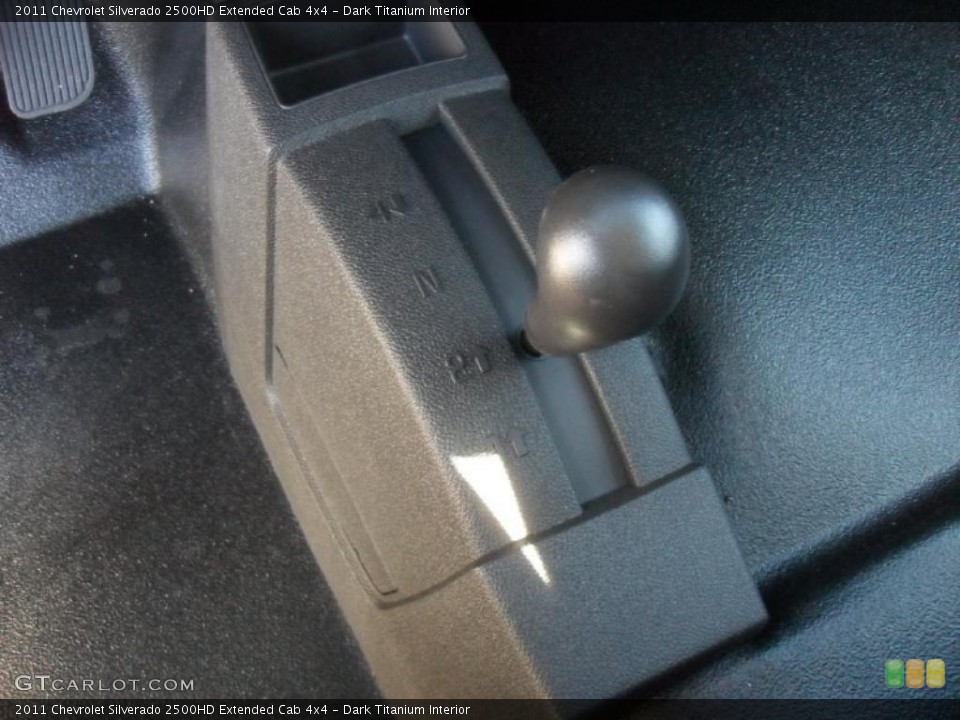 Dark Titanium Interior Transmission for the 2011 Chevrolet Silverado 2500HD Extended Cab 4x4 #40149289