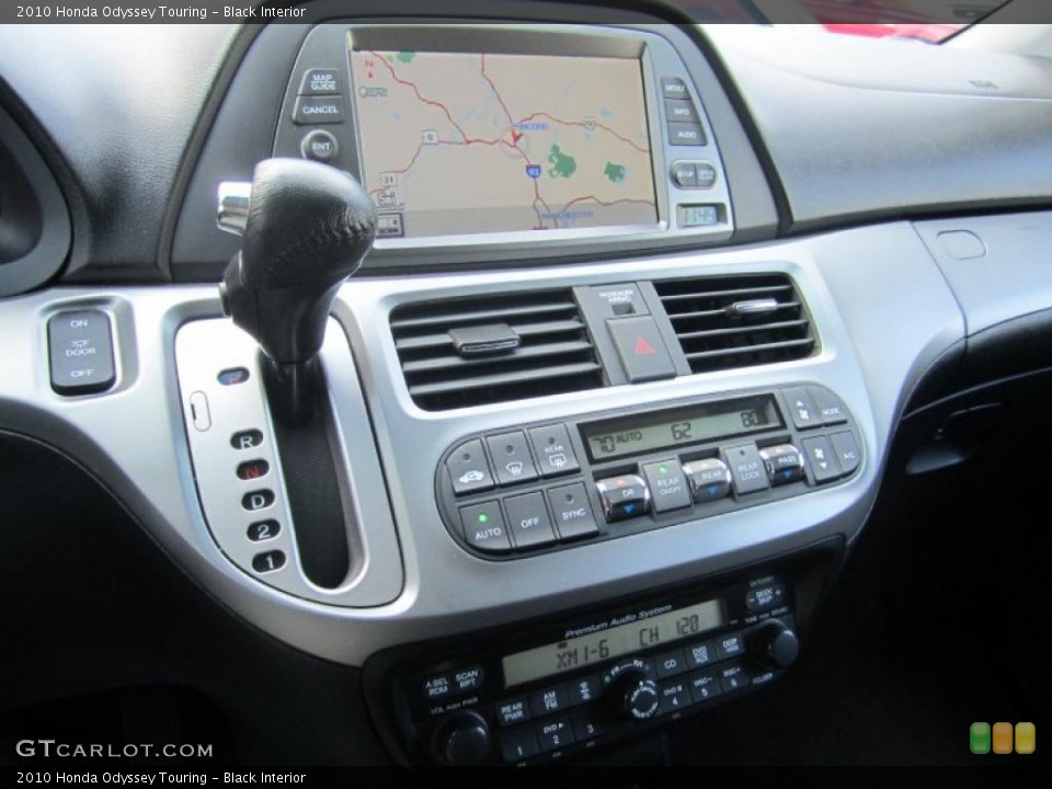 Black Interior Controls for the 2010 Honda Odyssey Touring #40150325