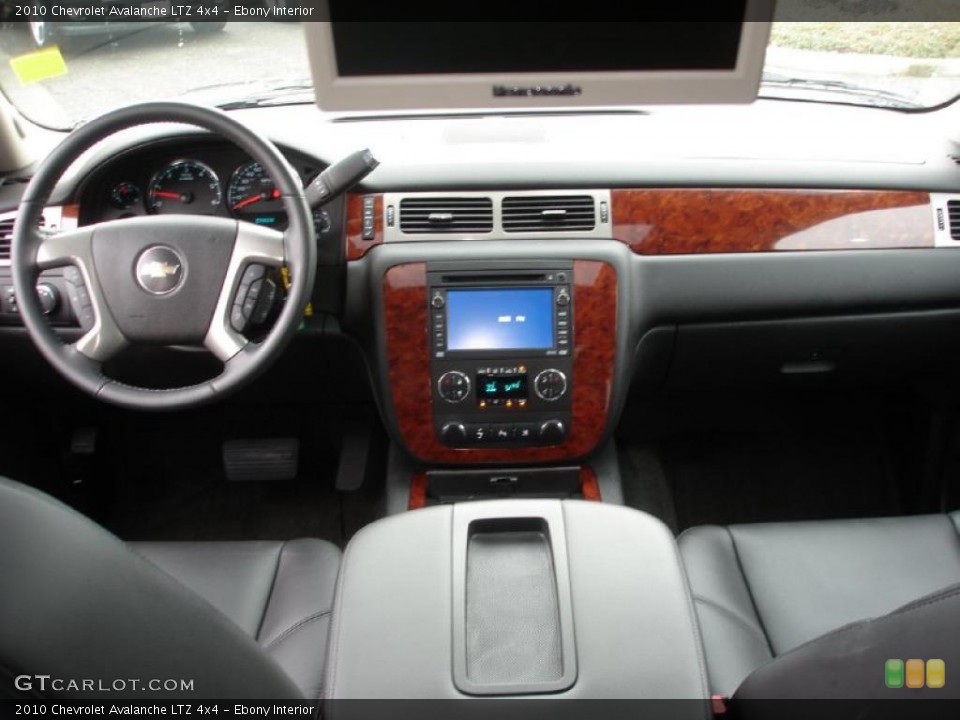 Ebony Interior Prime Interior for the 2010 Chevrolet Avalanche LTZ 4x4 #40151065
