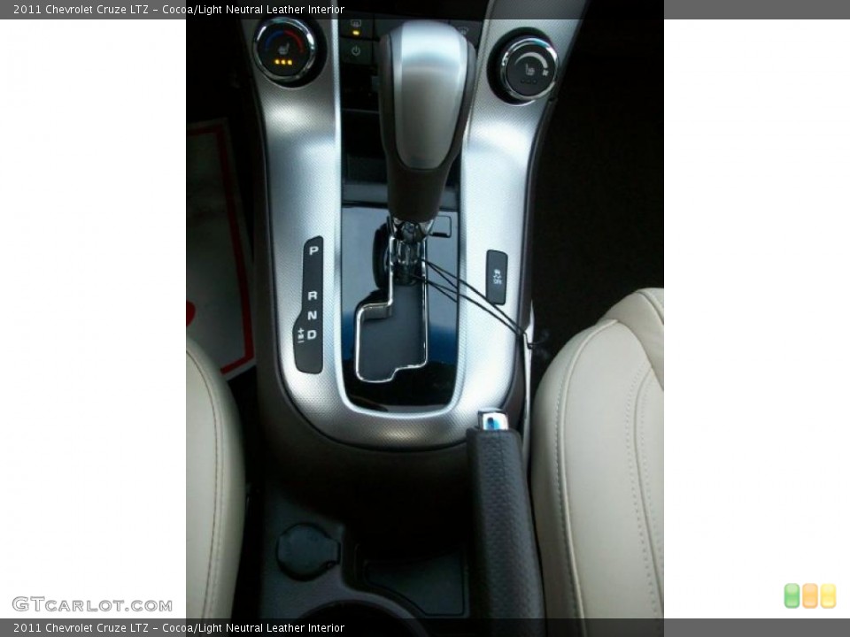 Cocoa/Light Neutral Leather Interior Transmission for the 2011 Chevrolet Cruze LTZ #40151973