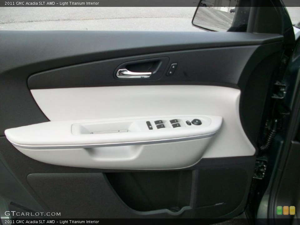 Light Titanium Interior Door Panel for the 2011 GMC Acadia SLT AWD #40152153