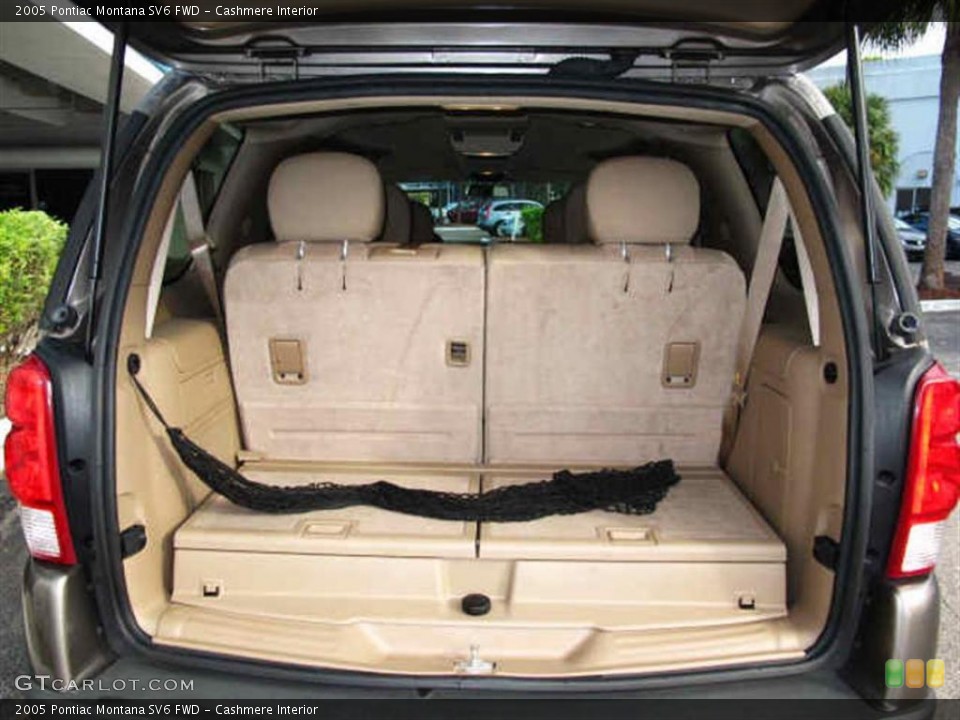 Cashmere Interior Trunk for the 2005 Pontiac Montana SV6 FWD #40155801