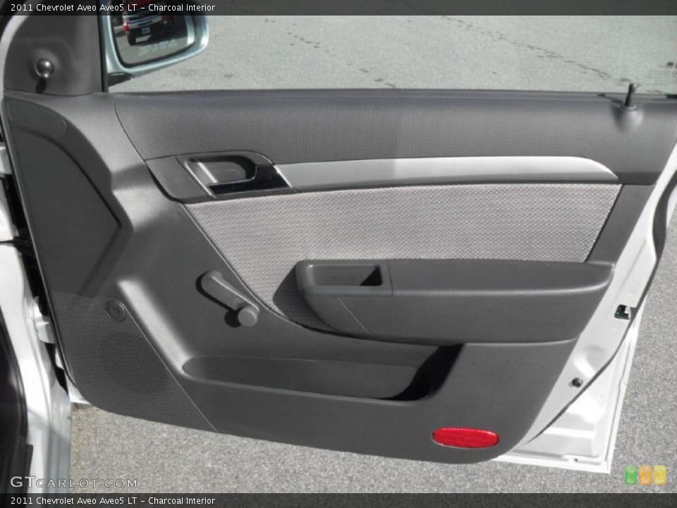 Charcoal Interior Door Panel for the 2011 Chevrolet Aveo Aveo5 LT #40156013