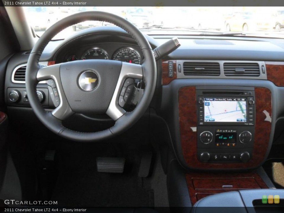 Ebony Interior Dashboard for the 2011 Chevrolet Tahoe LTZ 4x4 #40156777