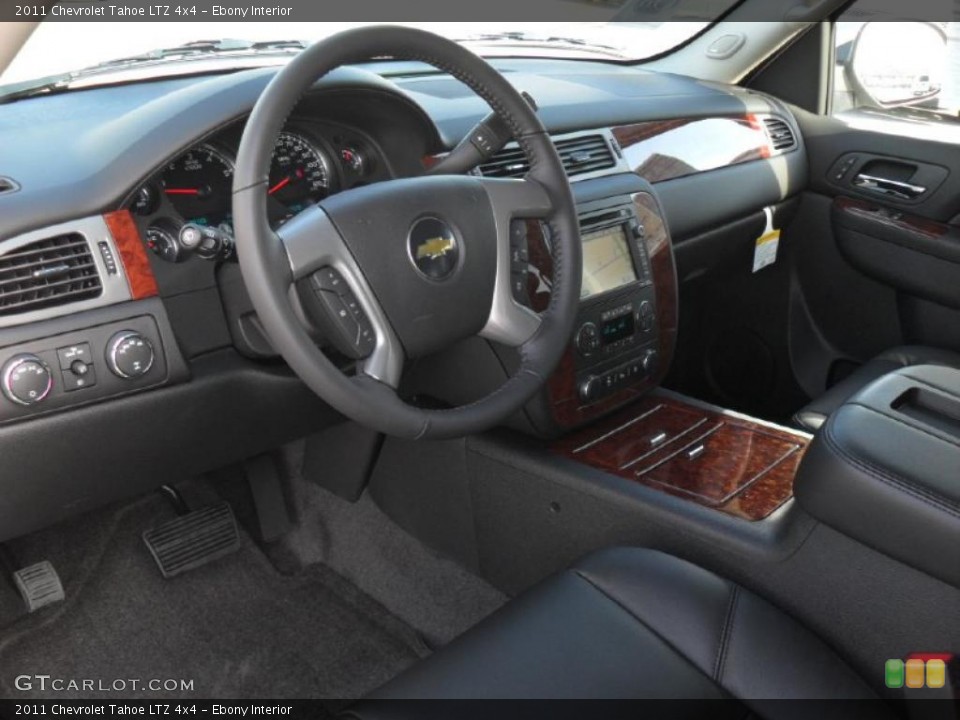 Ebony Interior Prime Interior for the 2011 Chevrolet Tahoe LTZ 4x4 #40156961